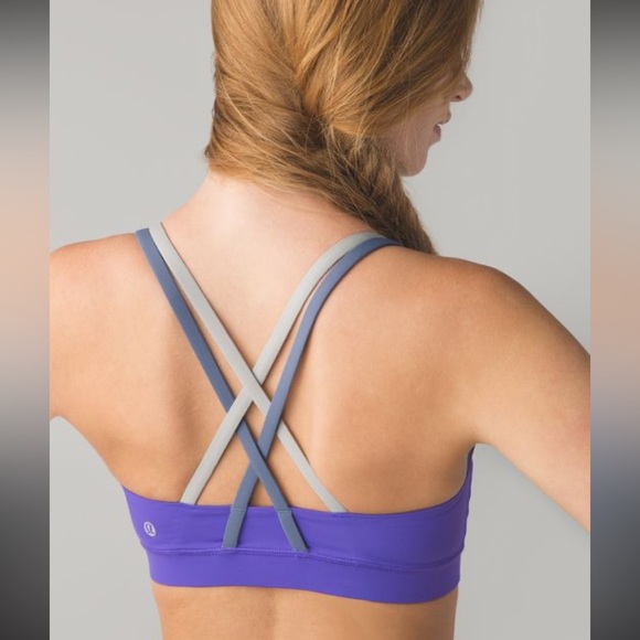 lululemon athletica Tops - Lululemon Athletica Purple Racerback Sports Bra